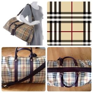 COPY - Burberry Haymarket Duffle